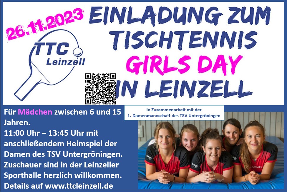Girls Day 2023 TTCLeinzell